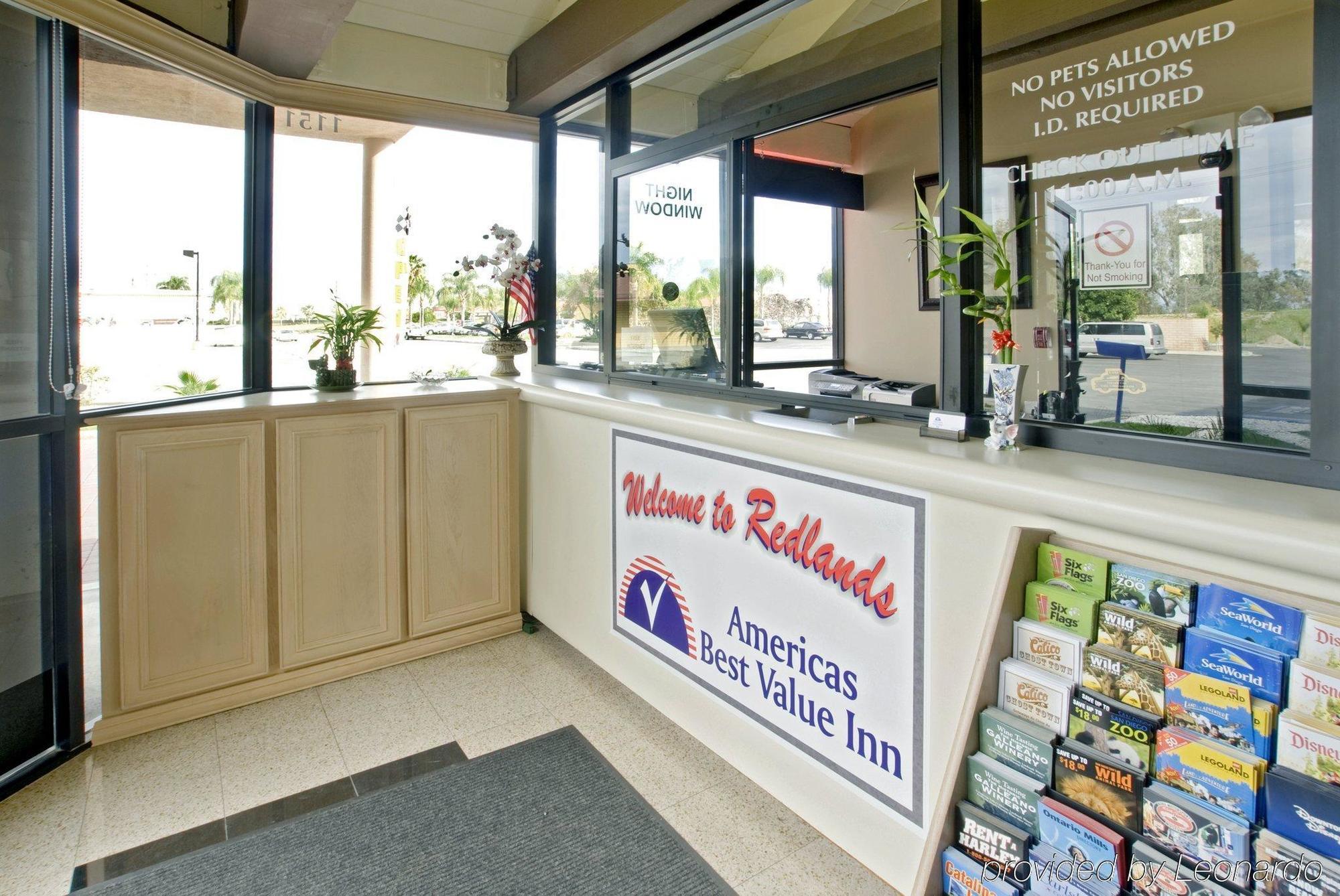 Americas Best Value Inn Redlands San Bernardino Εσωτερικό φωτογραφία
